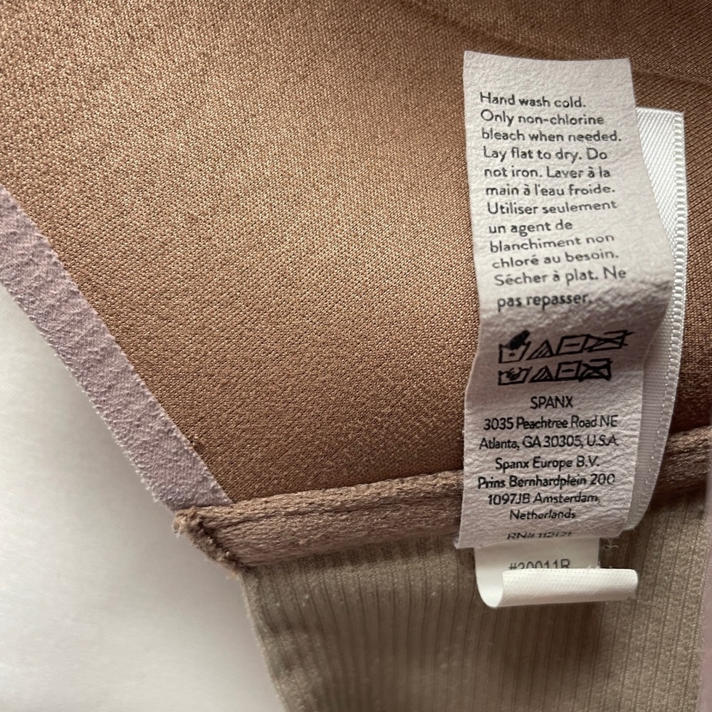 Spanx Bra-llelujah Full Coverage Front Closure Bra 38D Mauve Taupe 30011R - Picture 4 of 15